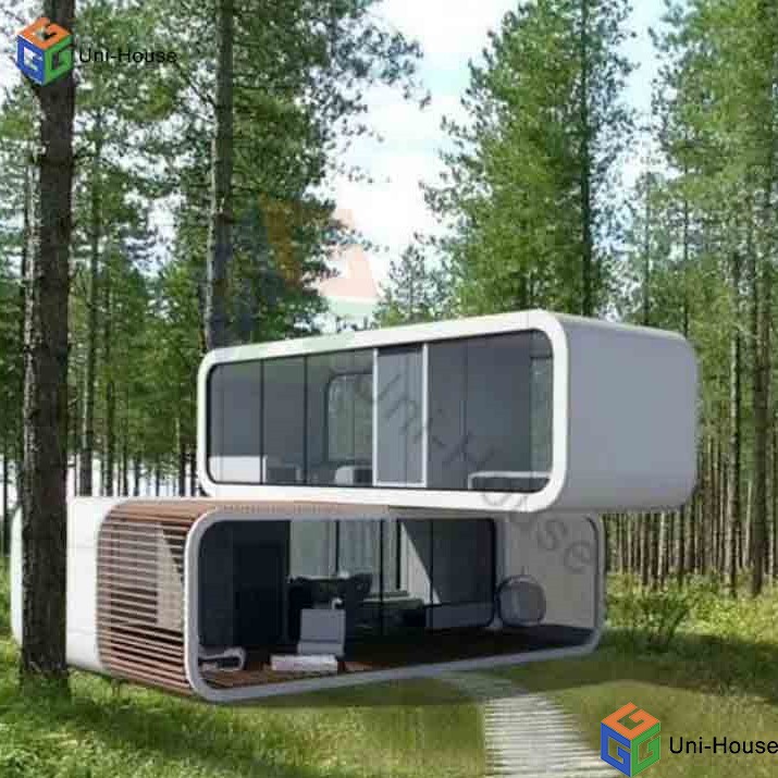movable office pods container